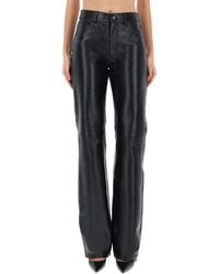 Haikure - "Star Denim & Leather" Pants - Lyst