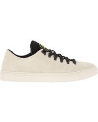 Stone Island - Allenatore Allacciato Con Logo - Lyst
