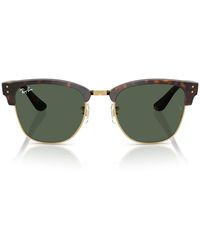 Ray-Ban - Sonnenbrille Rbr0504 S 1359 Vr Clubmaster Reverse Havanna/Grün Unisex - Lyst