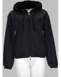Moose Knuckles - Faux Fur Hooded Recycled Polyester Jacket - Lyst