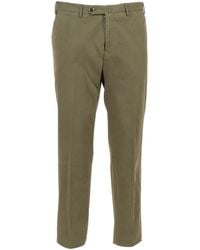 PT01 - Slim, Flat Front, Diagonal Pockets, Unfinished - Lyst