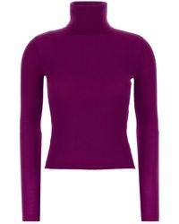 Saint Laurent - Cashmere Blend Sweater - Lyst