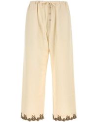 Bode - Laurelist Pajama Pants - Lyst
