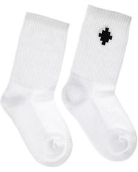 Marcelo Burlon - Logo Cross High Socks - Lyst