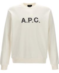A.P.C. - 'timothy' Sweatshirt - Lyst