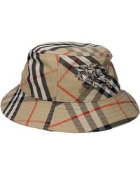 Burberry - Cappelli Donna Poliestere - Lyst