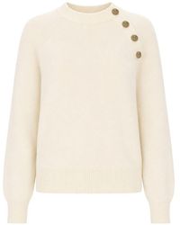 Balmain - Cashmere Crewneck Sweater - Lyst