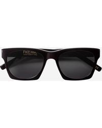 FACE HIDE - Logo Sunglasses - Lyst