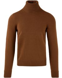 Drumohr - Sweaters Bruin - Lyst