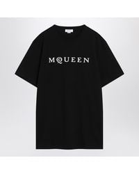 McQueen - T-Shirt With Logo - Lyst