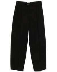 TOTEME - Cotton Trousers - Lyst