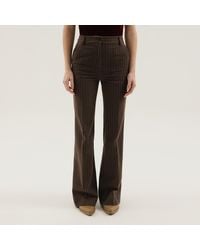 1989 STUDIO - Striped Flared Pants - Lyst