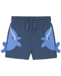 Stella McCartney - "Whale" Bermuda Shorts - Lyst