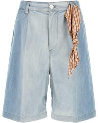 Marni - Denim Bermuda Shorts - Lyst