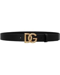 Dolce & Gabbana - 'Asta tosca' Cinture Nero - Lyst