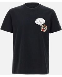 Iceberg - Hommes 's T-shirt en coton noir avec logo de dessins animés - Lyst