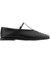 Jil Sander - Leather Ballerinas - Lyst