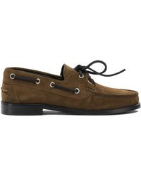 Aeyde - "harris" Loafers Met Veters - Lyst