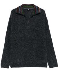 Paul Smith - Pull À Col Zippé - Lyst