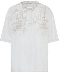 Maison Margiela - Oversized Cotton T Shirt - Lyst