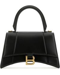 Balenciaga - Leather Small Hourglass Handbag - Lyst