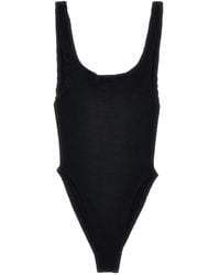 Hunza G - Costume Intero "Neck Square" - Lyst