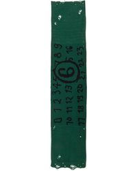 MM6 by Maison Margiela - Virgin Wool Scarf - Lyst