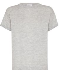 Brunello Cucinelli - T-Shirt - Lyst