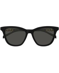 Gucci - Zonnebril Gg2032 S 006 Zwart Met Strasssteentjes/grijs Dames - Lyst