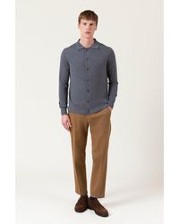 AUTORE - Merino Wool Cardigan - Lyst