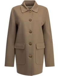 Valentino - Vlogo Short Coat - Lyst