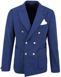 Daniele Alessandrini - Jackets azul - Lyst