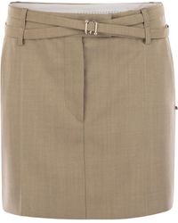 Sportmax - Fify Minirock mit Gürtel - Lyst