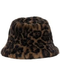 Apparis - Amara Leopard Bucket Hat - Lyst