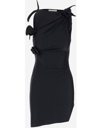 Coperni - Vestido de jersey de con rosas - Lyst