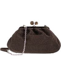 Weekend by Maxmara - Wkafortuna Pasticcino Bag Medium Raffia Effect - Lyst