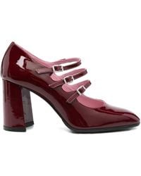 CAREL PARIS - Keel Patent Leather Pumps - Lyst