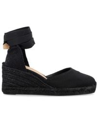 Castañer - Platte Schoenen Zwart - Lyst