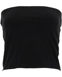 Brunello Cucinelli - Solid Strapless Top - Lyst