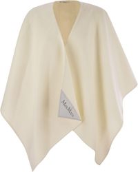 Max Mara - Serra Alpaca En Wool Poncho - Lyst