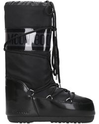 Moon Boot - Mondstiefel Stiefel schwarz - Lyst