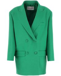 Valentino Garavani - Crepe Couture Oversize Blazer - Lyst