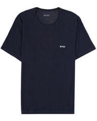 BOSS - T Shirt Con Logo - Lyst