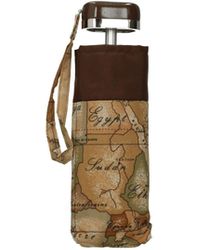 Alviero Martini - Ombrelli Donna Poliestere/Testa Di Moro - Lyst