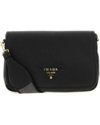 Prada - Leather Crossbody Bag - Lyst
