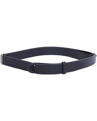 Claudio Orciani - Calf Leather Rounded Belt - Lyst