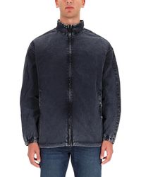 DIESEL - Washed Casual Jacket - Lyst