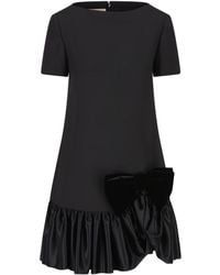Valentino - Virgin Wool Dress - Lyst