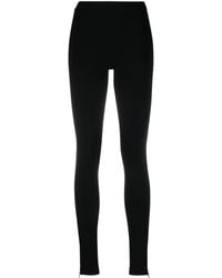 TOTEME - Leggings De Tiro Alto Con Cremallera - Lyst