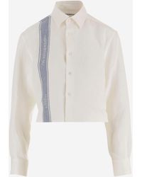 JW Anderson - Linen Shirt - Lyst